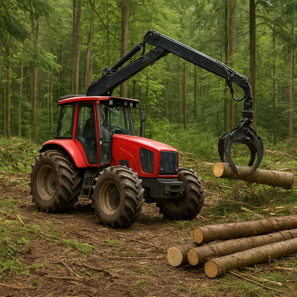 Les tracteurs à usage forestier