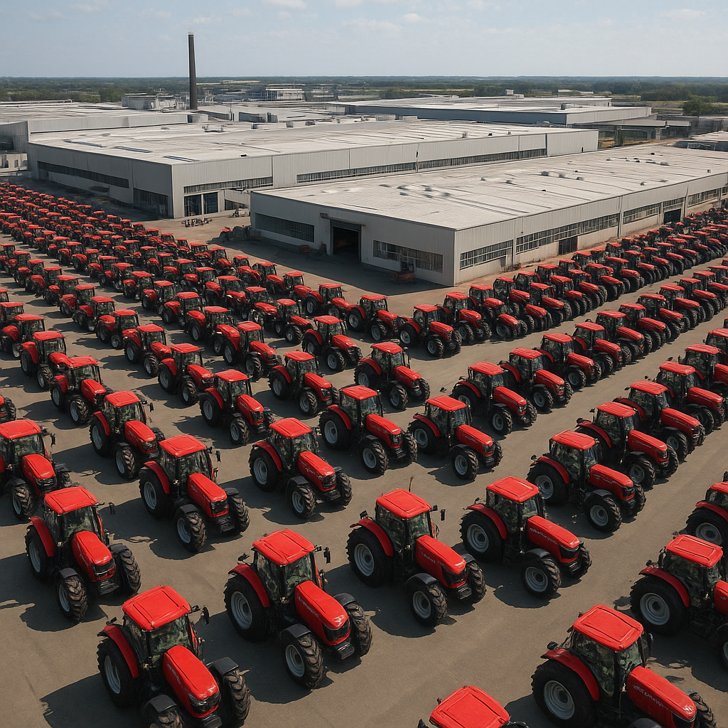 Les plus grandes usines de production de tracteurs