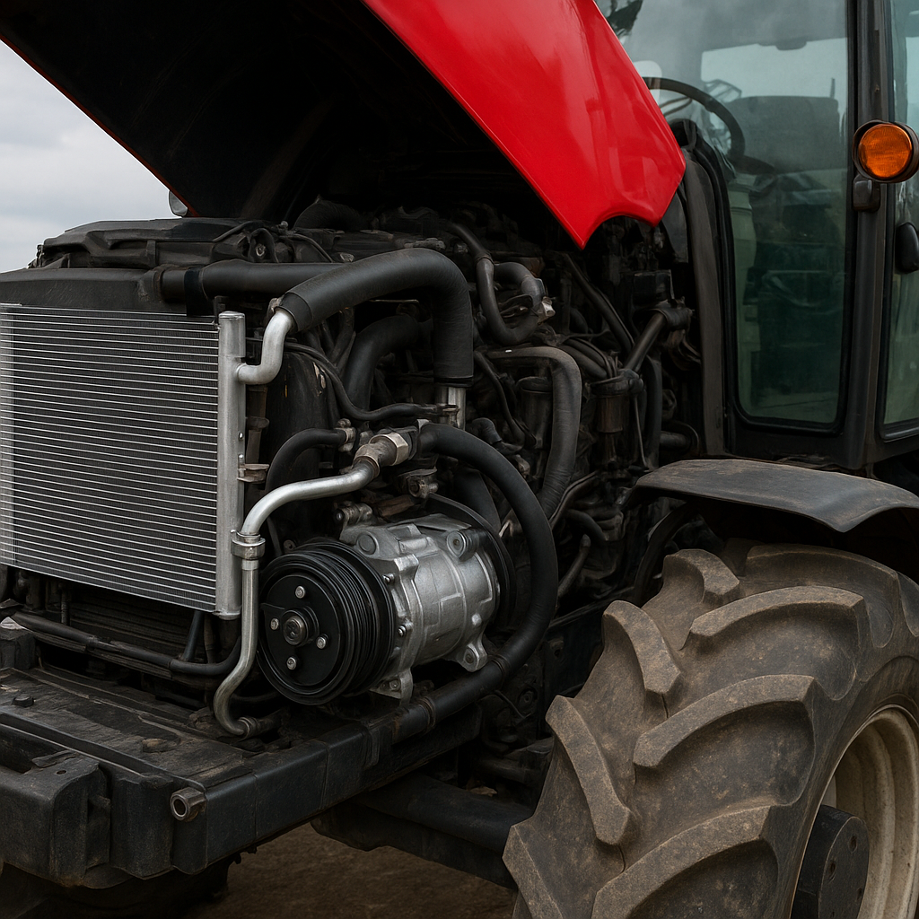 Comment fonctionne la climatisation d’un tracteur moderne