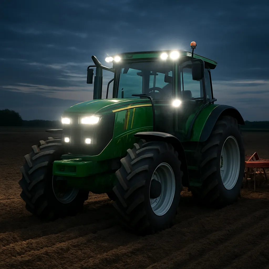 Les innovations dans les systèmes d’éclairage LED pour tracteurs