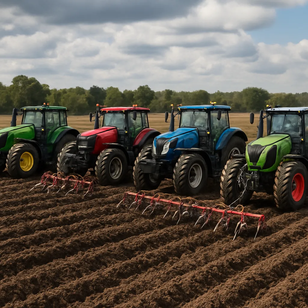 Les tracteurs les plus utilisés pour le labour profond