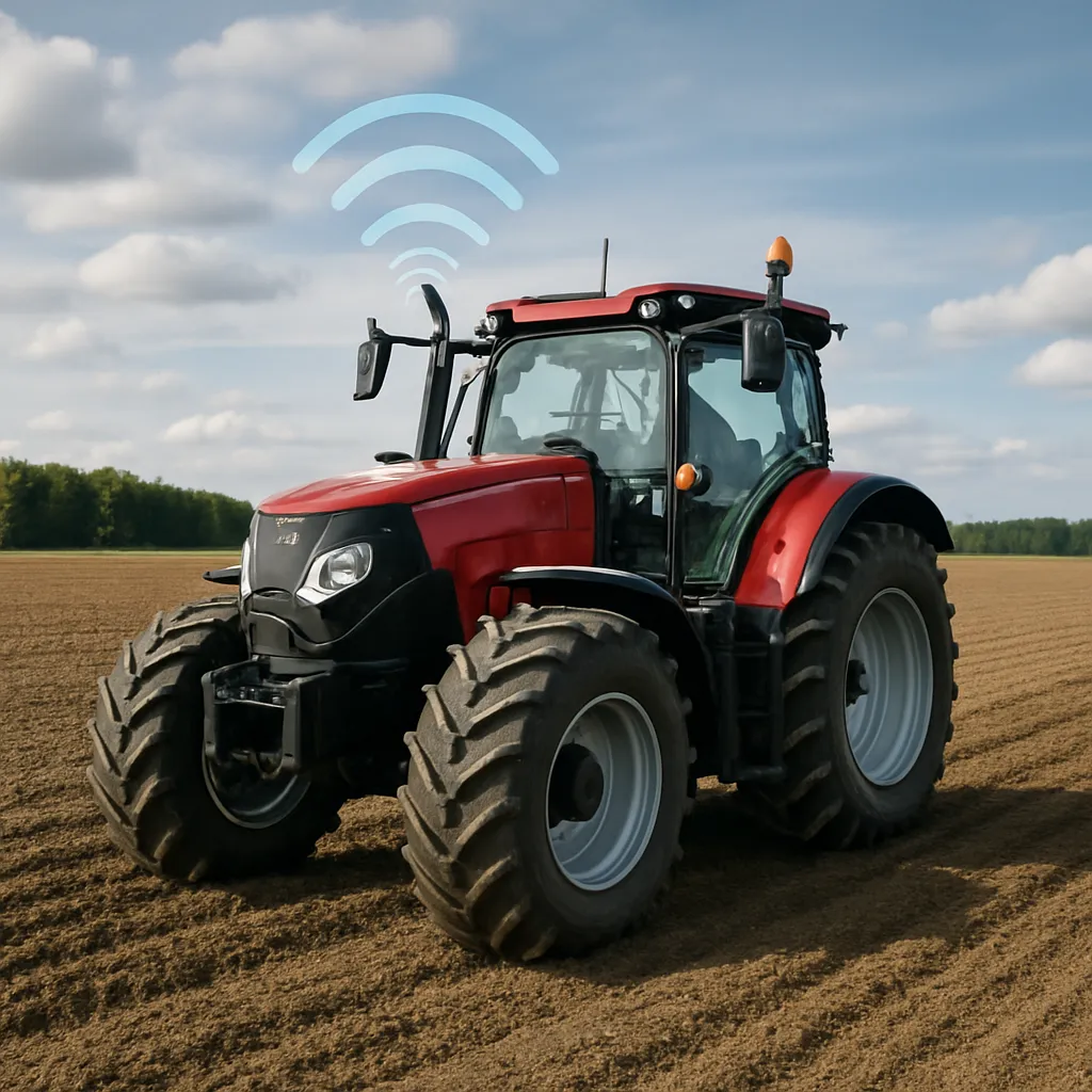Les innovations en matière de connectivité 5G pour tracteurs